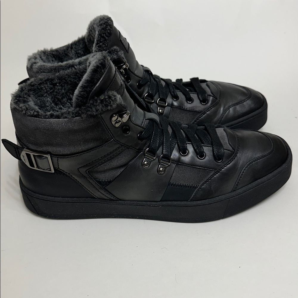 Santoni High Top Sneaker (21209)
